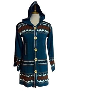 Vintage 70s OOAK. Bell sleeve Shacket